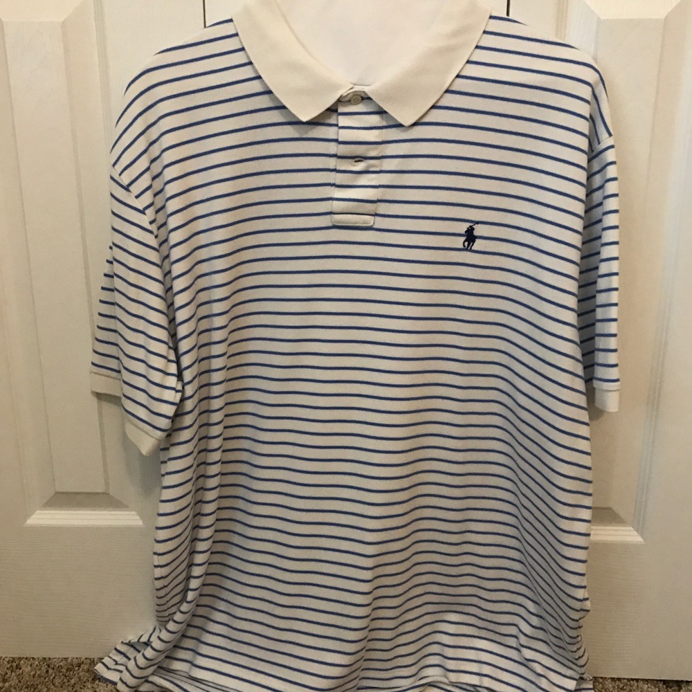 Polo cotton short sleeved shirt size XXL.